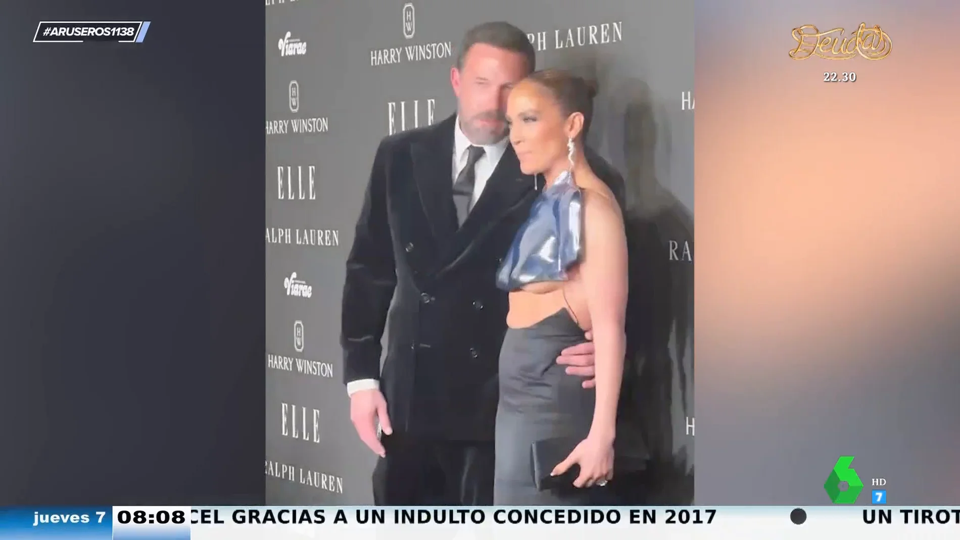 Alfonso Arús, sobre el 'outfit' de Jennifer Lopez: "¿Hay que enseñar un poco de teta por debajo o le va pequeña?"