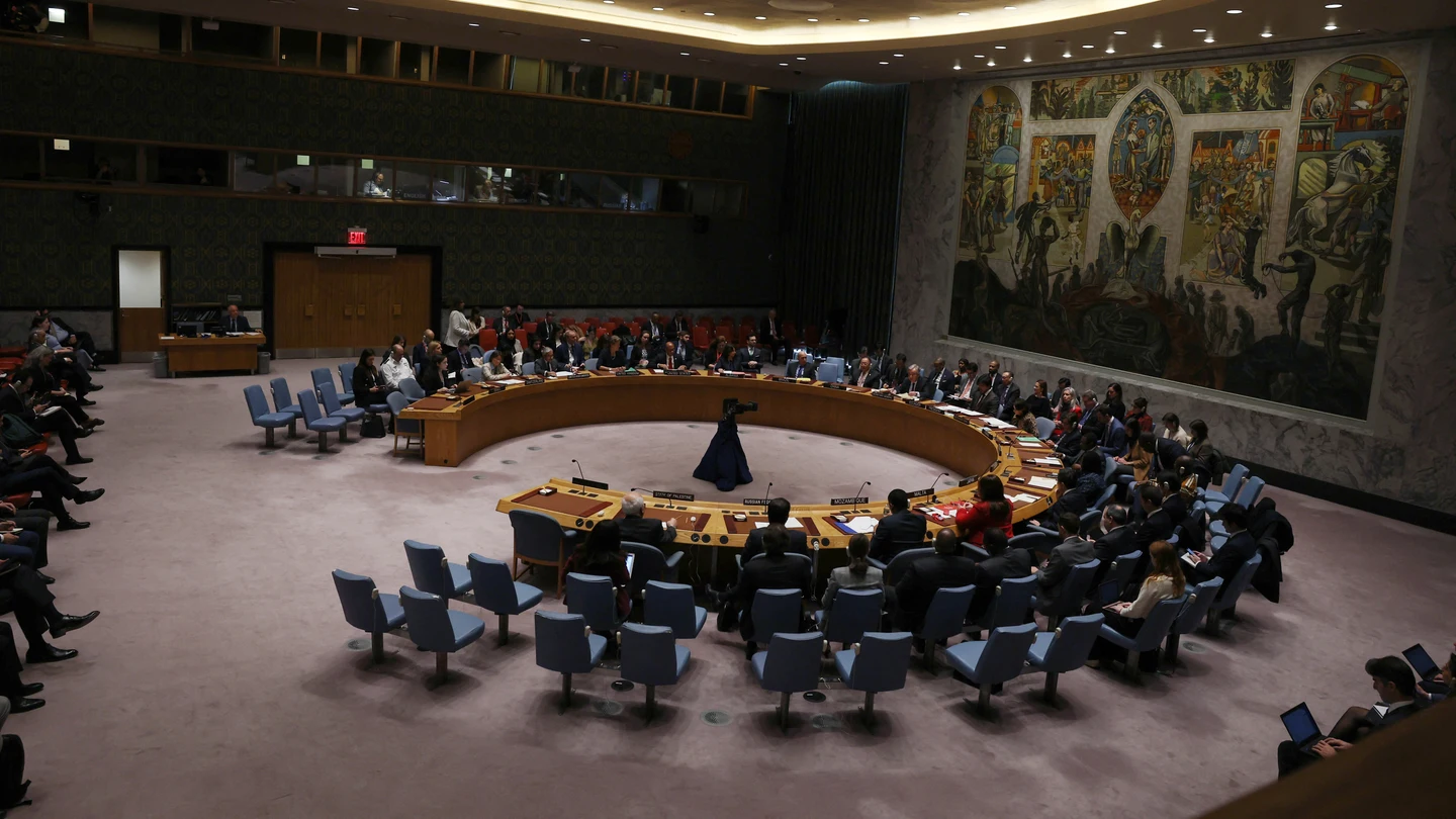 Plano general de la reunión del Consejo de Seguridad de la ONU, invocada por el secretario general António Guterres Plano general de la reunión del Consejo de Seguridad de la ONU, invocada por el secretario general António Guterres