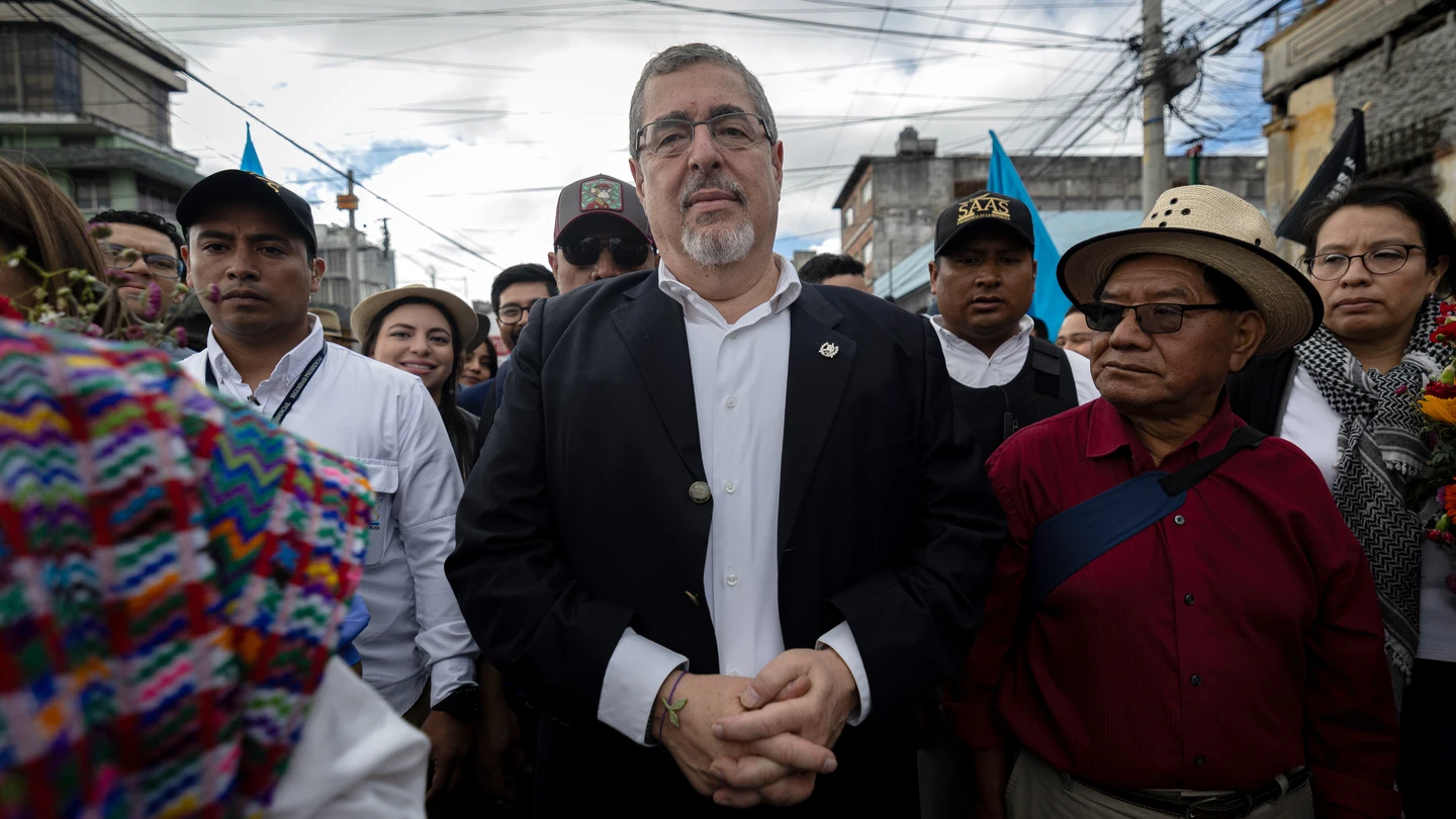 Fotografía de archivo fechada el 07 de diciembre de 2023 del presidente electo de Guatemala, Bernardo Arévalo de León Fotografía de archivo fechada el 07 de diciembre de 2023 del presidente electo de Guatemala, Bernardo Arévalo de León