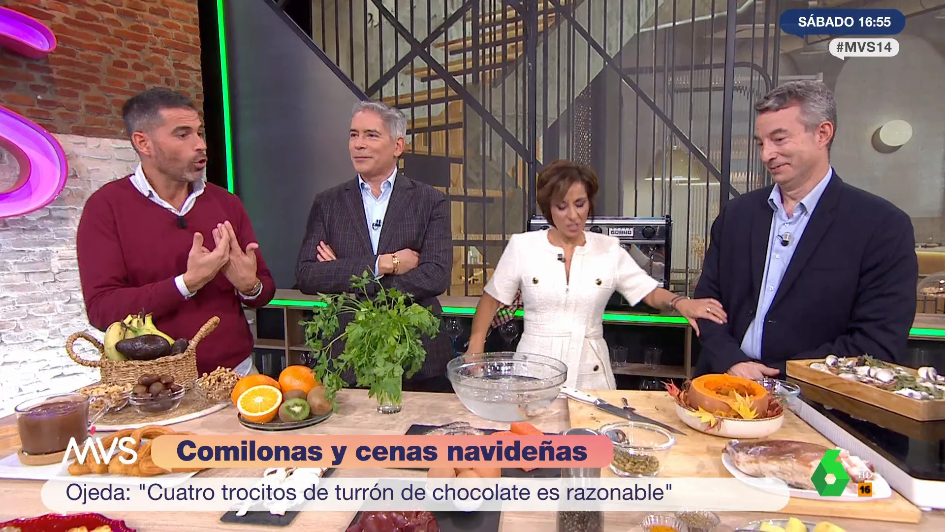 Pablo Ojeda, Boris Izaguirre, Adela González y César Carballo