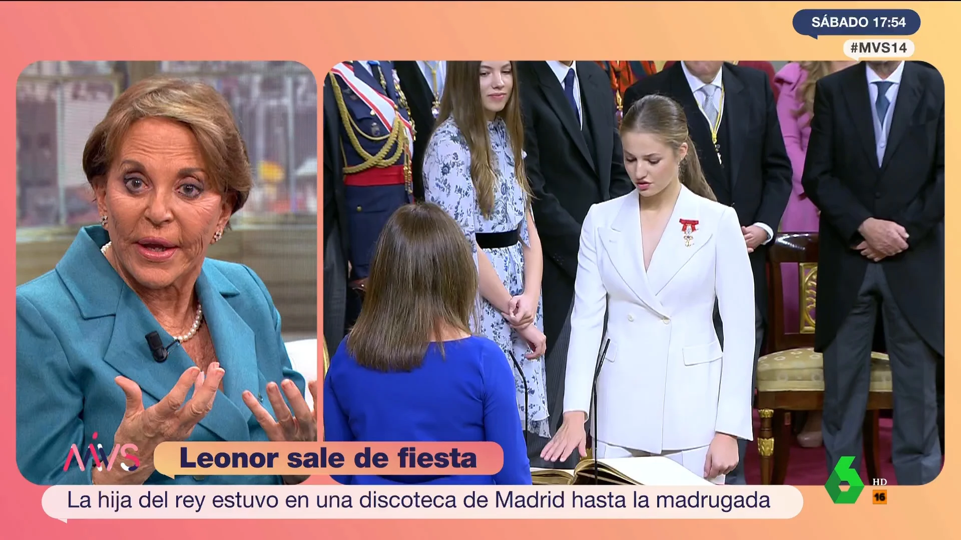 Yagüe, tajante sobre Leonor: Será una desgraciada si toda su vida es a base de contratos y oscurantismos
