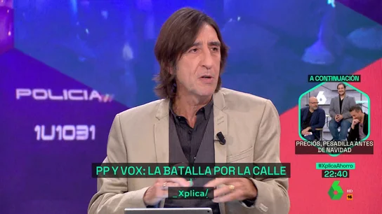 Benjamín Prado, muy crítico: "Vox arrastra al PP a un abismo de radicalización y estupidez" Benjamín Prado, muy crítico: "Vox arrastra al PP a un abismo de radicalización y estupidez"
