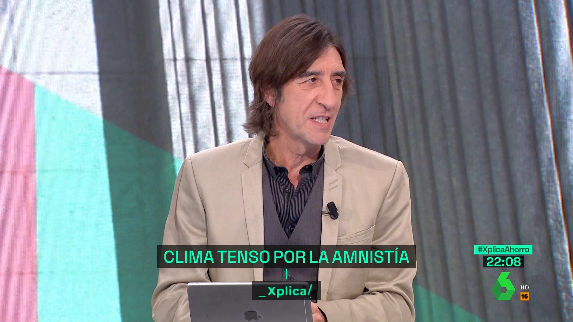 El escritor Benjamín Prado en laSexta Xplica