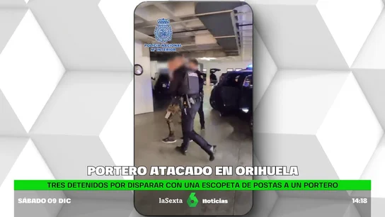 Portero atacado en Orihuela Portero atacado en Orihuela