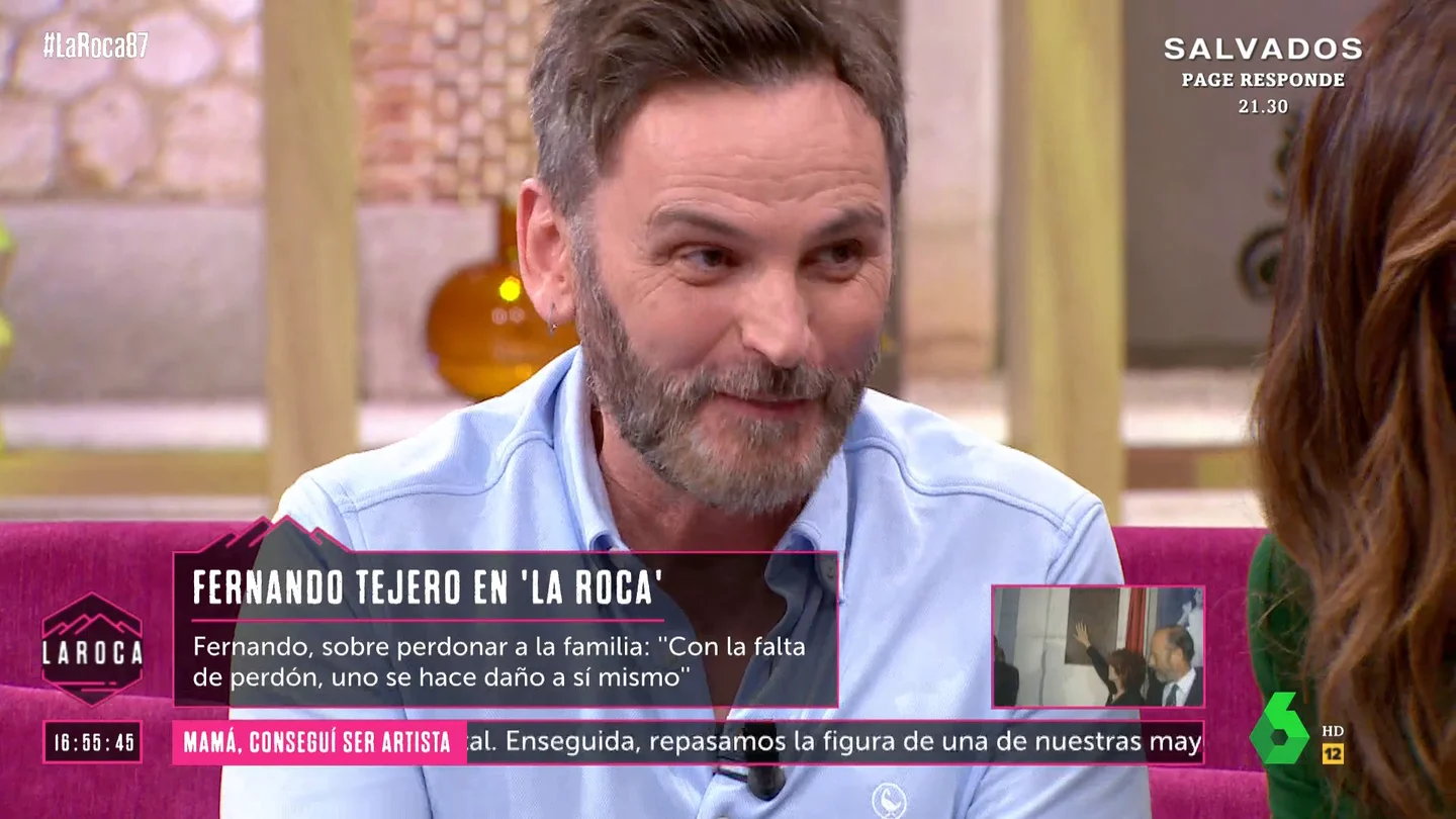 Fernando Tejero en La Roca Fernando Tejero en La Roca