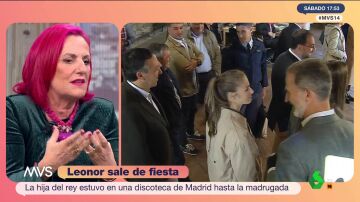 Karmele Izaguirre desvela todos los detalles sobre la noche de fiesta de Leonor en Madrid