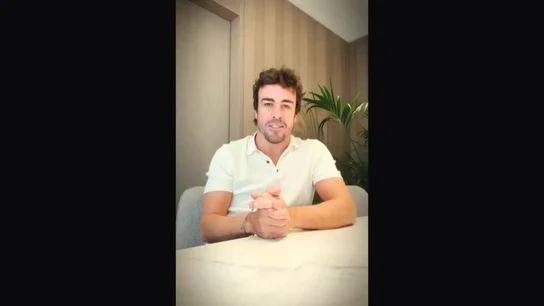 El mensaje de Fernando Alonso tras ganar la Acción del Año El mensaje de Fernando Alonso tras ganar la Acción del Año