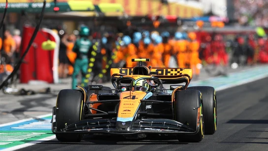 El McLaren de Lando Norris El McLaren de Lando Norris