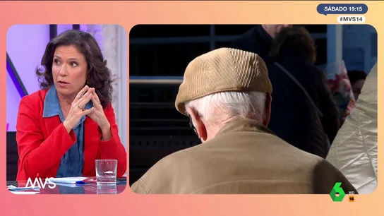La denuncia de Isabel Morillo sobre la precariedad de los jubilados La denuncia de Isabel Morillo sobre la precariedad de los jubilados