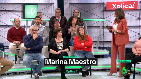 "La juventud en España es la que menos vota porque no nos creemos ya nada": el lamento de Marina, trabajadora "precaria" "La juventud en España es la que menos vota porque no nos creemos ya nada": el lamento de Marina, trabajadora "precaria"