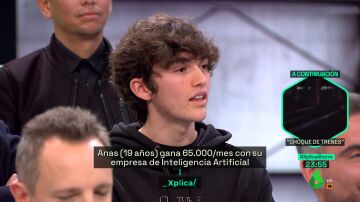 Anas, el joven de 19 años que gana 65.000 euros al mes con su empresa de IA: "La clave ha sido diferenciarme"