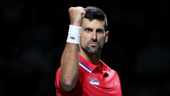 Novak Djokovic, en un partido Novak Djokovic, en un partido