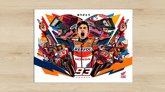 El libro digital de Honda para Márquez El libro digital de Honda para Márquez