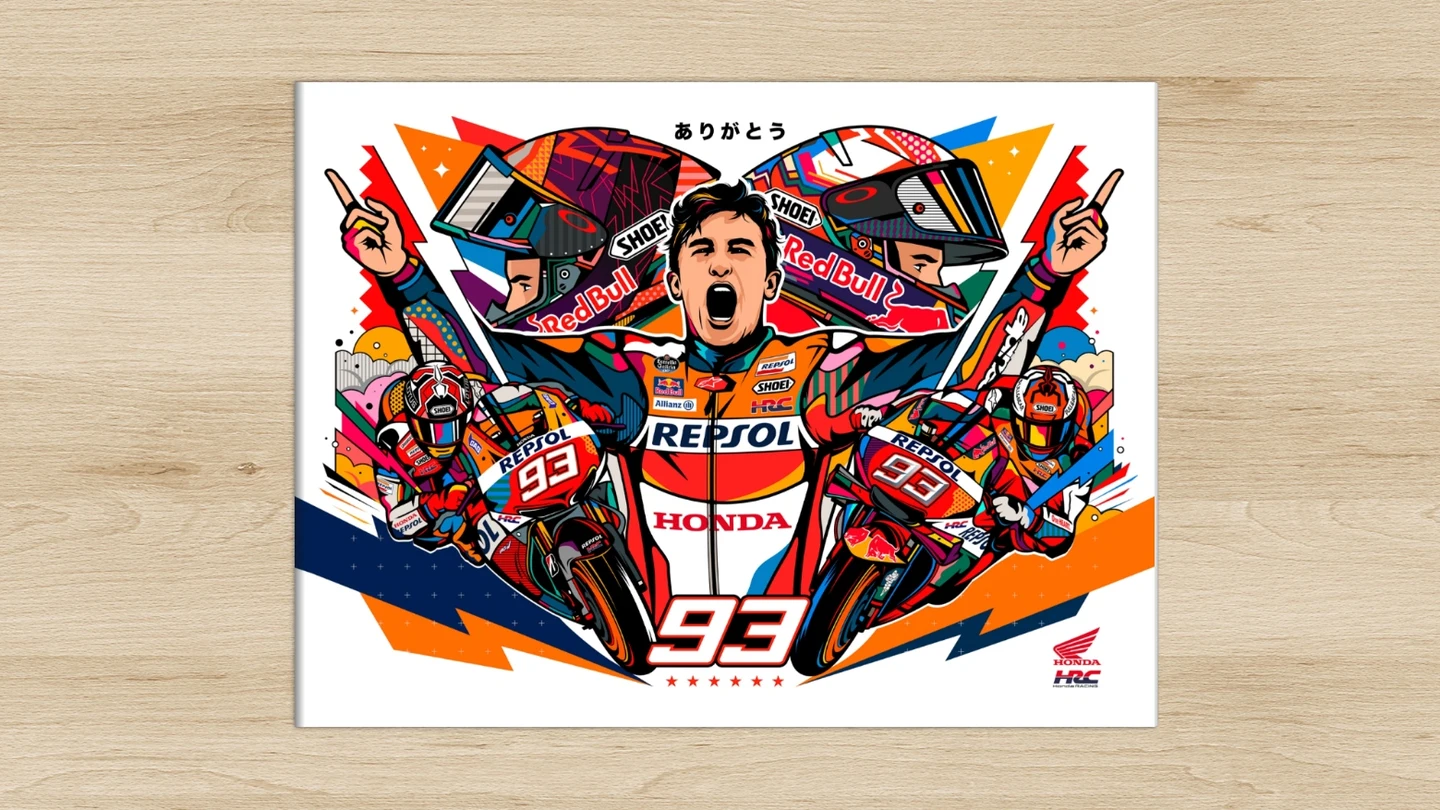 El libro digital de Honda para Márquez El libro digital de Honda para Márquez