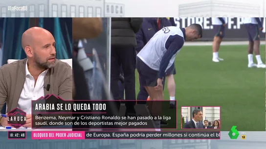 Gonzalo Miró reflexiona sobre la "hipocresía" en el fútbol con Arabia: "A lo mejor hay que empezar por no venderte" Gonzalo Miró reflexiona sobre la "hipocresía" en el fútbol con Arabia: "A lo mejor hay que empezar por no venderte"