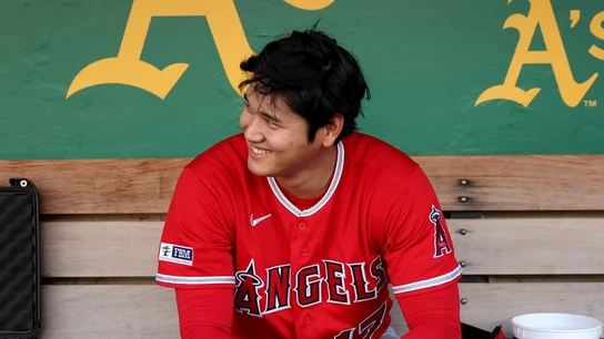 Shohei Ohtani, con los Angels Sohei Ohtani, con los Angels