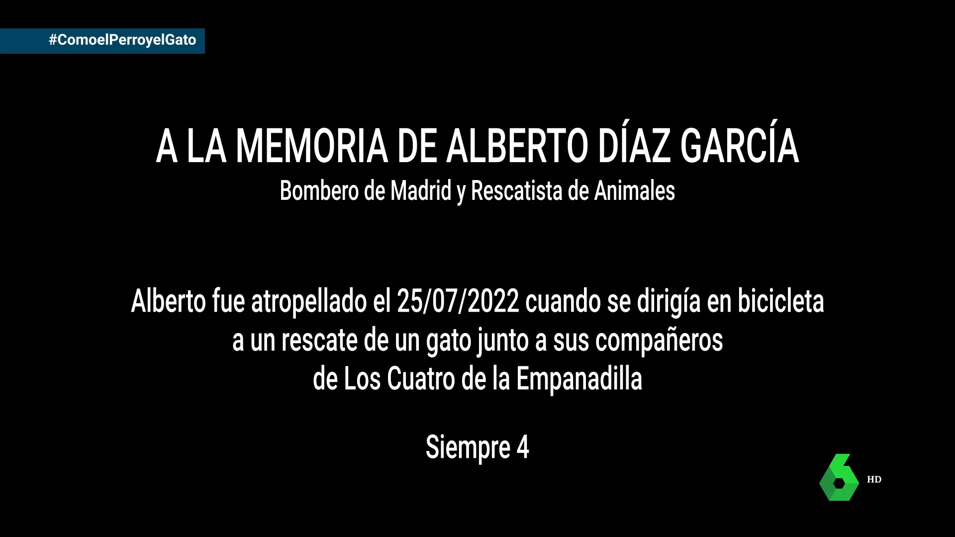 Alberto, el miembro fallecido de Los Cuatro de la Empanadilla que sigue acompañándolos en sus rescates