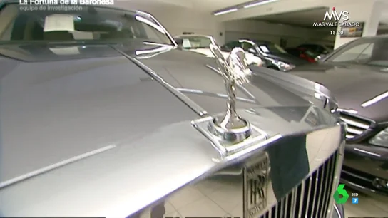 Un Rolls-Royce Phantom de 600.000 euros, la joya de la corona del parque móvil de la baronesa Thyssen Un Rolls-Royce Phantom de 600.000 euros, la joya de la corona del parque móvil de la baronesa Thyssen