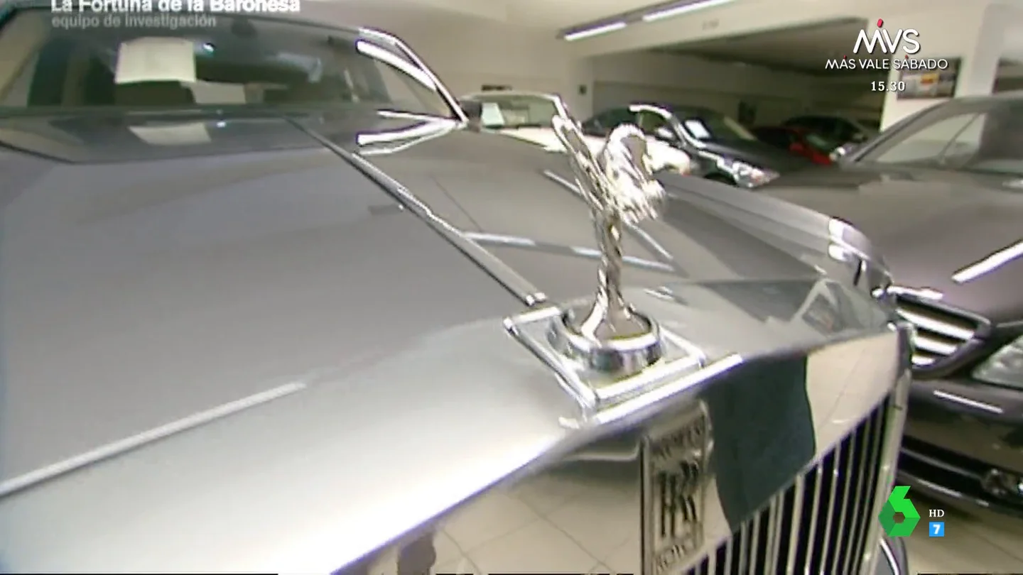 Un Rolls-Royce Phantom de 600.000 euros, la joya de la corona del parque móvil de la baronesa Thyssen Un Rolls-Royce Phantom de 600.000 euros, la joya de la corona del parque móvil de la baronesa Thyssen