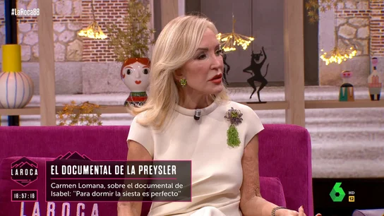 Carmen Lomana critica el documental de Isabel Preysler: "Para dormir la siesta es perfecto" Carmen Lomana critica el documental de Isabel Preysler: "Para dormir la siesta es perfecto"