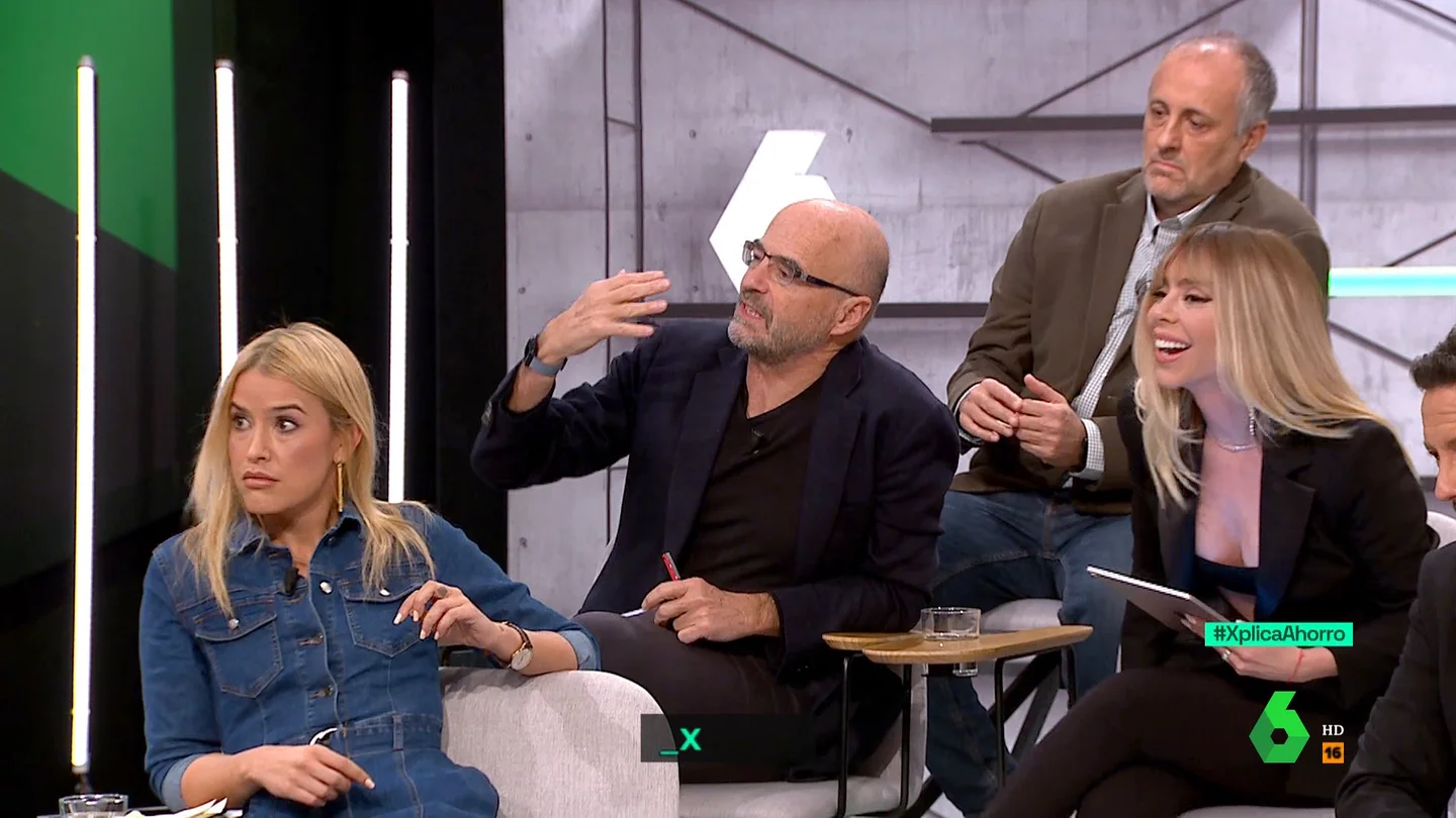 El economista Javier Díaz-Giménez en laSexta Xplica El economista Javier Díaz-Giménez en laSexta Xplica