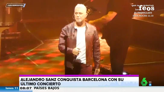 Lo que no se ve de los conciertos de Alejandro Sanz sorprende a Alfonso Arús: "El de Biden es minúsculo a su lado" Lo que no se ve de los conciertos de Alejandro Sanz sorprende a Alfonso Arús: "El de Biden es minúsculo a su lado"