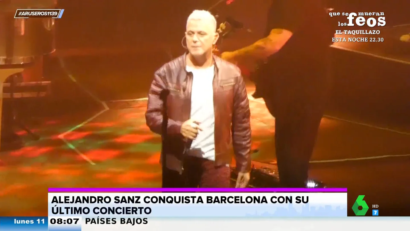 Lo que no se ve de los conciertos de Alejandro Sanz sorprende a Alfonso Arús: "El de Biden es minúsculo a su lado" Lo que no se ve de los conciertos de Alejandro Sanz sorprende a Alfonso Arús: "El de Biden es minúsculo a su lado"