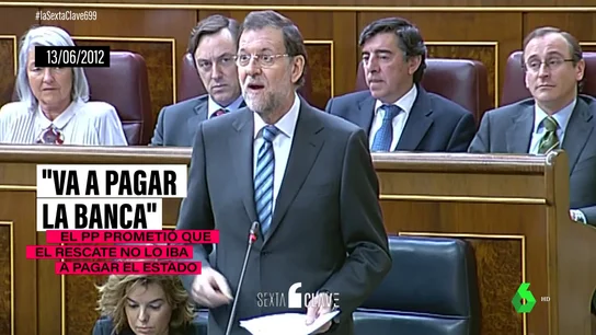 Del "no costará nada al contribuyente" de Rajoy a los 24.898 millones que ya han pagado los españoles del rescate Del "no costará nada al contribuyente" de Rajoy a los 24.898 millones que ya han pagado los españoles del rescate