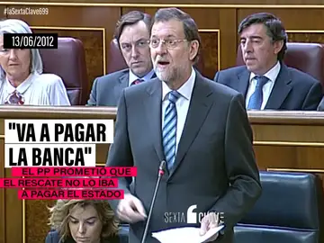 Del &quot;no costará nada al contribuyente&quot; de Rajoy a los 24.898 millones que ya han pagado los españoles del rescate