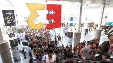 Imagen de una feria del E3 celebrada el año 2018