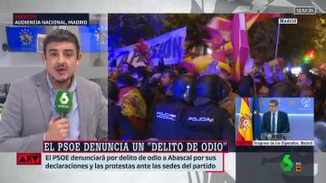 ¿Puede prosperar la denuncia del PSOE a Abascal por delito de odio?