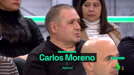 XPLICA Carlos, rey del Low Cost denuncia: "Hay gente ganando muchísimo dinero con la cesta de la compra" XPLICA Carlos, rey del Low Cost denuncia: "Hay gente ganando muchísimo dinero con la cesta de la compra"