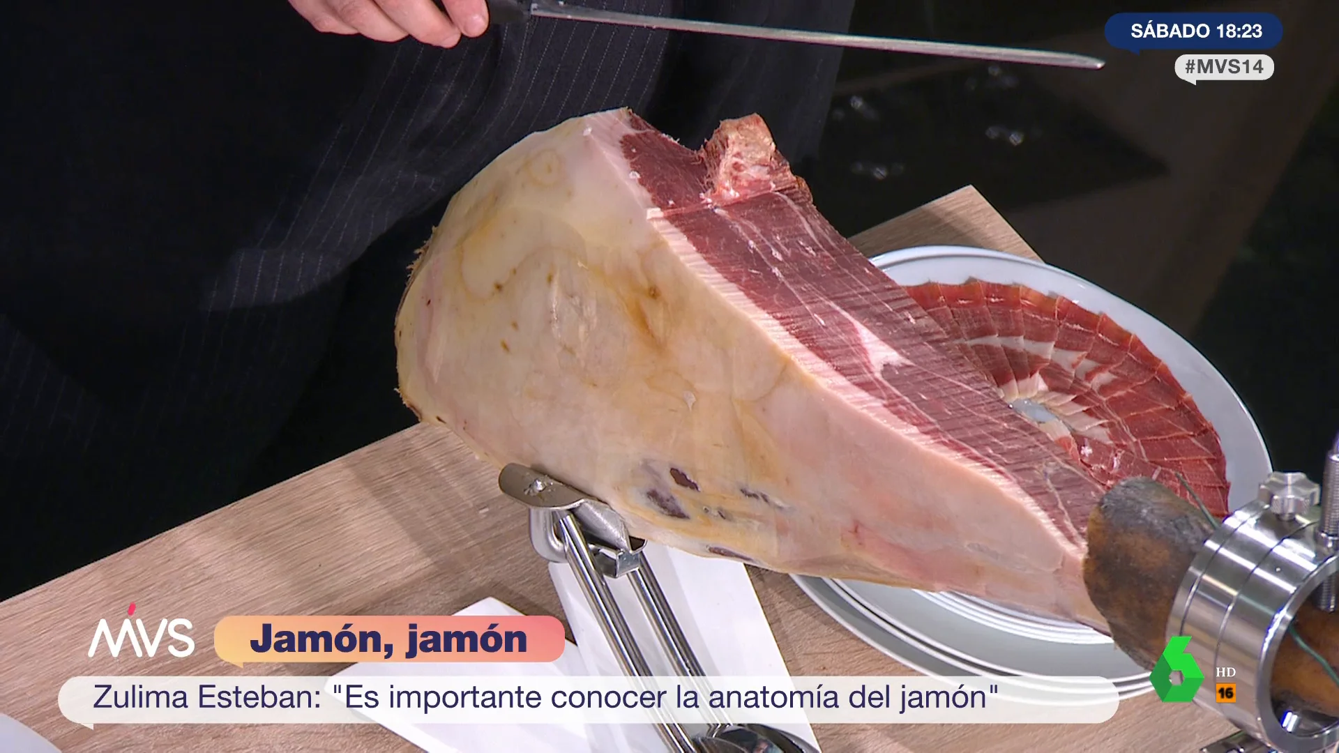 MVS - Trucos para saber cortar jamón
