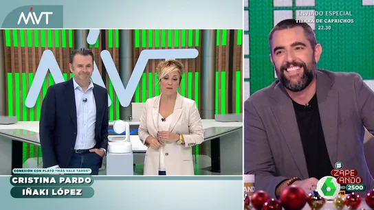 Iñaki López y Cristina Pardo desvelan su traje favorito para Dani Mateo en las Campanadas 2023 Iñaki López y Cristina Pardo desvelan su traje favorito para Dani Mateo en las Campanadas 2023