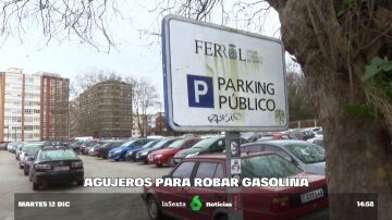 Agujeros para robar gasolina, el modus operandi de una banda en Ferrol