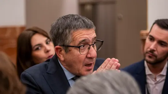 El portavoz socialista en el Congreso, Patxi López El portavoz socialista en el Congreso, Patxi López