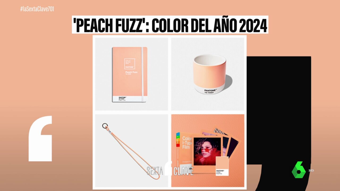 &iquest;Tendencia real o marketing? Pantone elige el Peach Fuzz como color del a&ntilde;o envuelto en la pol&eacute;mica