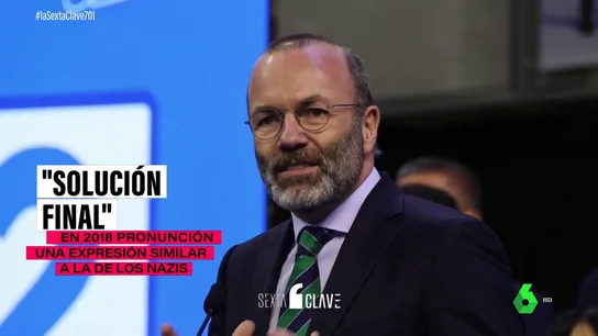 Los cuatro requisitos de Weber, líder del PP Europeo, para romper el cordón sanitario con la ultraderecha Los cuatro requisitos de Weber, líder del PP Europeo, para romper el cordón sanitario con la ultraderecha
