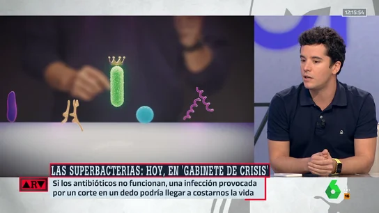 Nanísimo investiga las superbacterias en su programa "más importante": "Un corte en un dedo puede costarnos la vida" Nanísimo investiga las superbacterias en su programa "más importante": "Un corte en un dedo puede costarnos la vida"