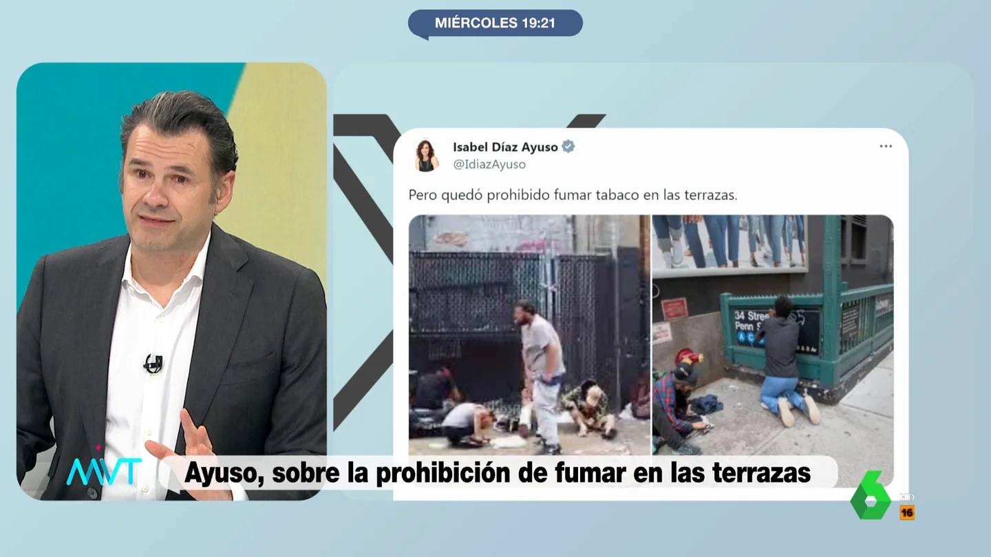 Ayuso sobre fentanilo y la respuesta de Iñaki López Ayuso sobre fentanilo y la respuesta de Iñaki López
