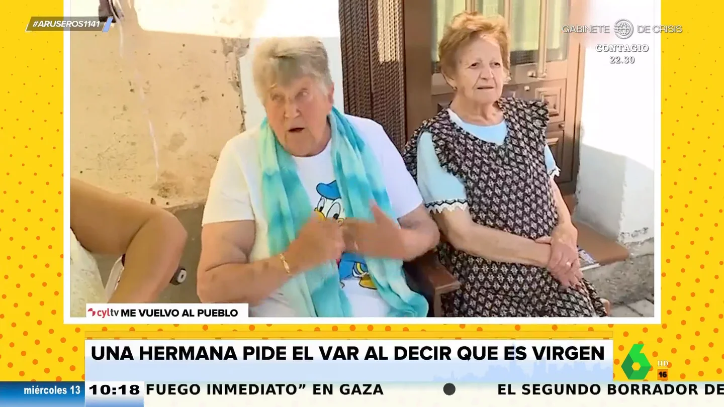 Así reacciona un grupo de hermanas ancianas cuando una dice que es "solterona" y "virgen" Así reacciona un grupo de hermanas ancianas cuando una dice que es "solterona" y "virgen"