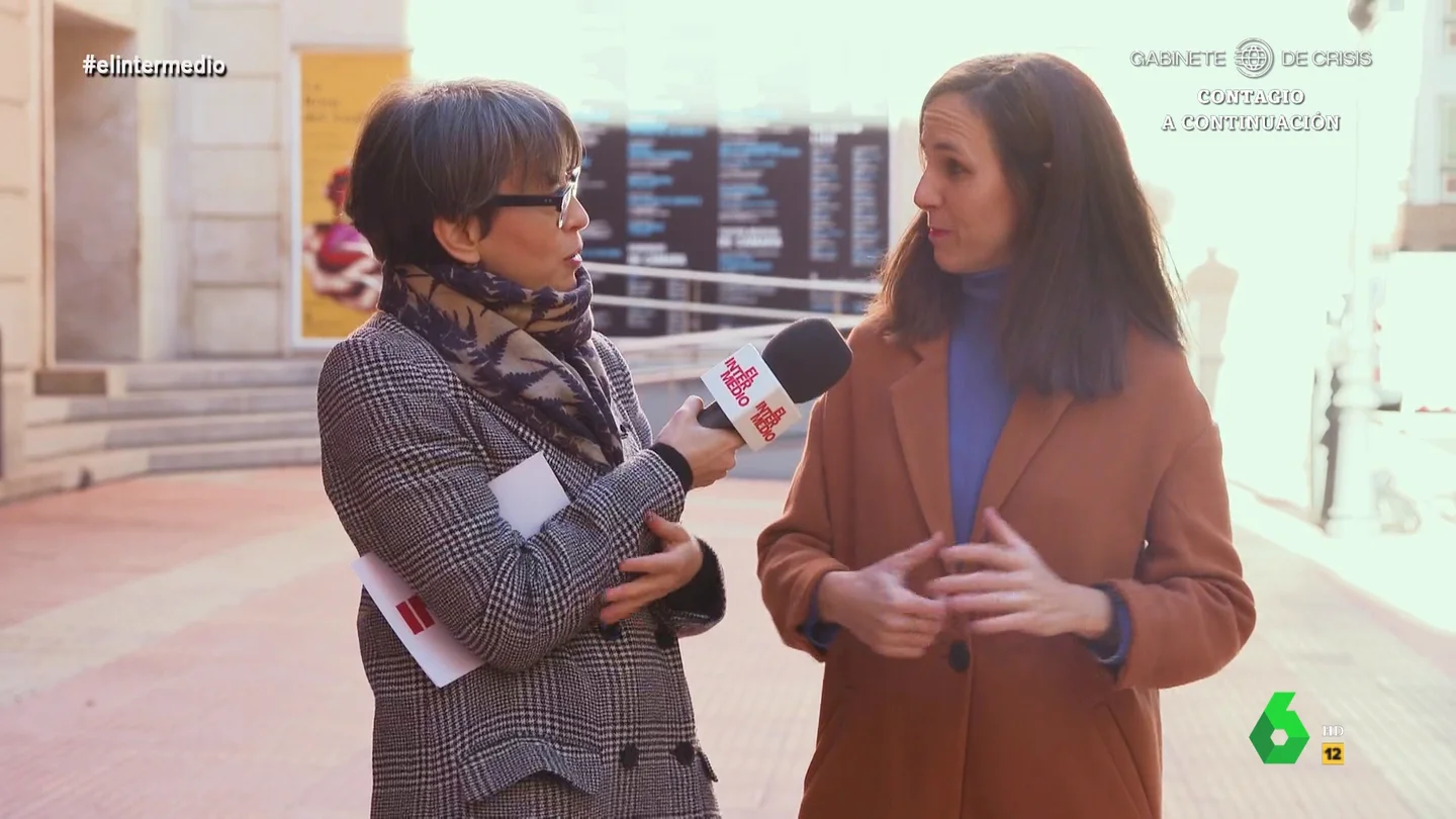 Ione Belarra explica que no contempla divorciarse para poder tener mascota: "Quiero a mi marido" Ione Belarra explica que no contempla divorciarse para poder tener mascota: "Quiero a mi marido"