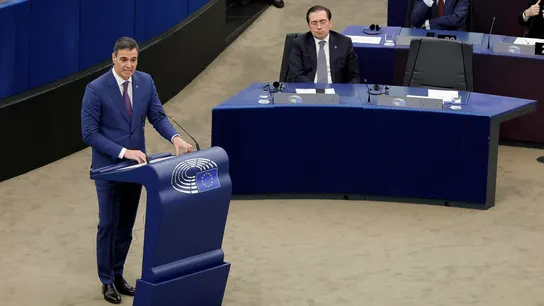Sánchez entra al choque con Weber (PPE) y le recuerda que la ultraderecha son sus socios en España Sánchez entra al choque con Weber (PPE) y le recuerda que la ultraderecha son sus socios en España