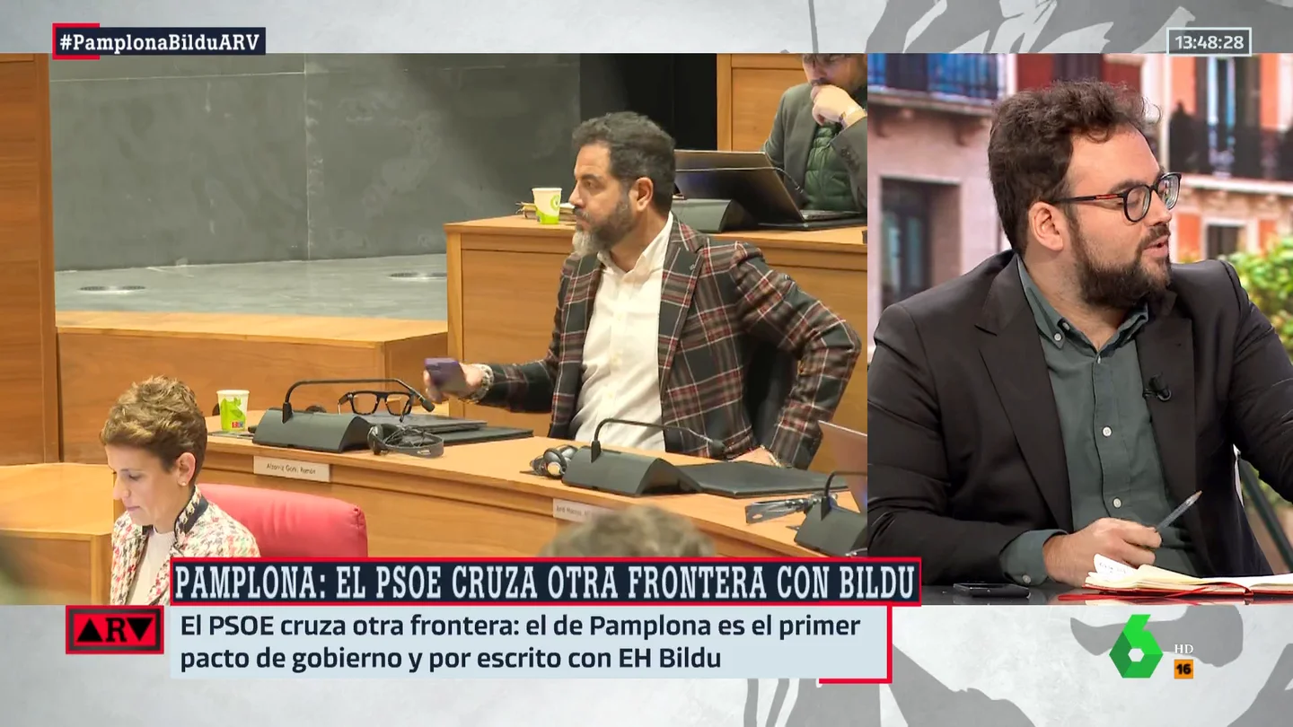 Monrosi, tajante: "Hay mucha gente que está en Bildu que se jugó la vida contra ETA" Monrosi, tajante: "Hay mucha gente que está en Bildu que se jugó la vida contra ETA"