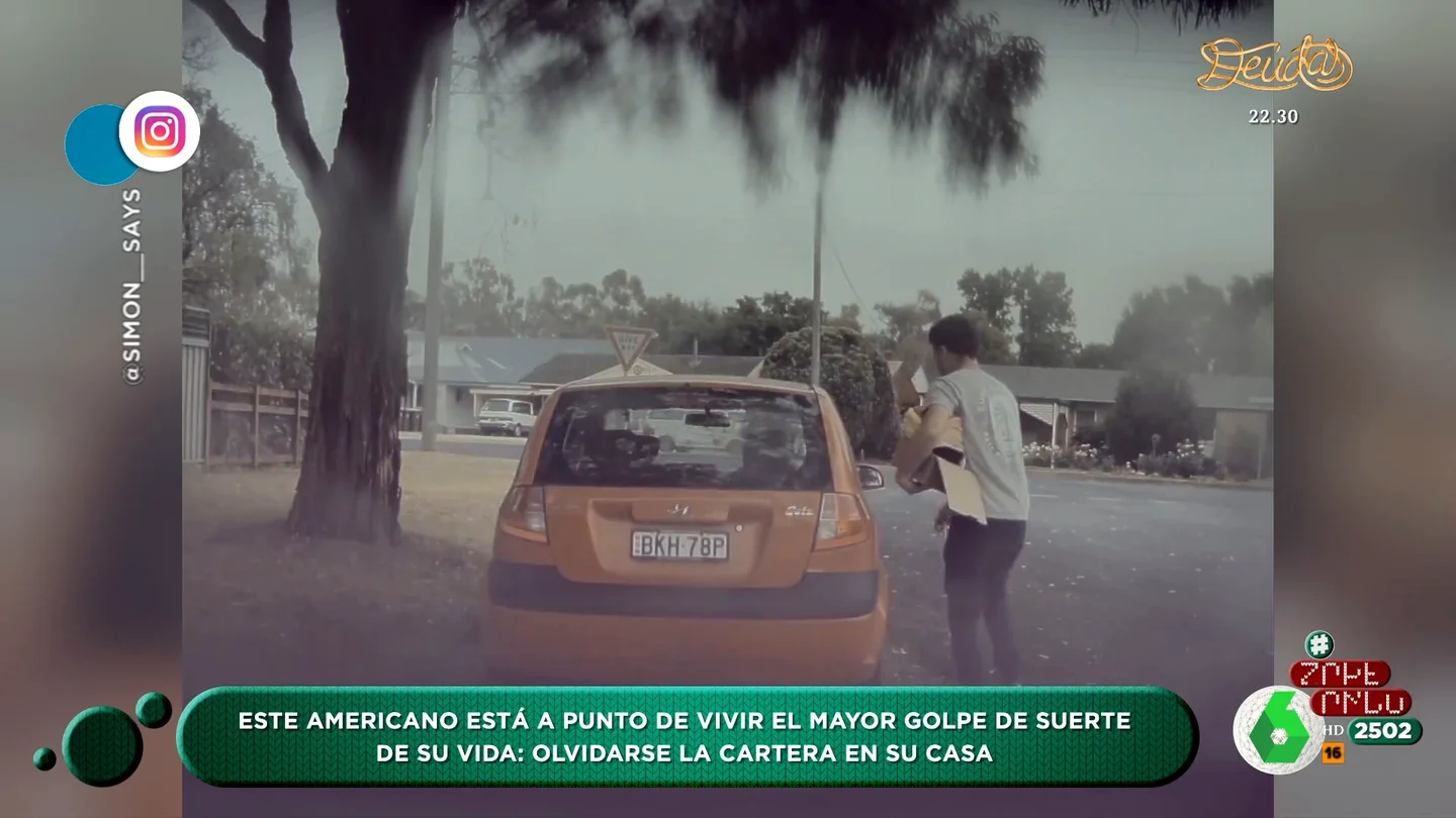 Un joven se salva de ser alcanzado por un rayo gracias a un despiste Un joven se salva de ser alcanzado por un rayo gracias a un despiste