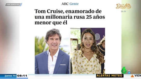Tom Cruise tiene nueva novia: así es la exmodelo rusa 26 años menor que él y exmujer de un oligarca ruso Tom Cruise tiene nueva novia: así es la exmodelo rusa 26 años menor que él y exmujer de un oligarca ruso