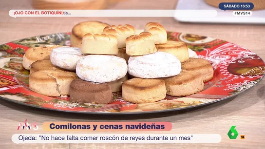 Pablo Ojeda explica cómo masticar polvorones para comer menos Pablo Ojeda explica cómo masticar polvorones para comer menos