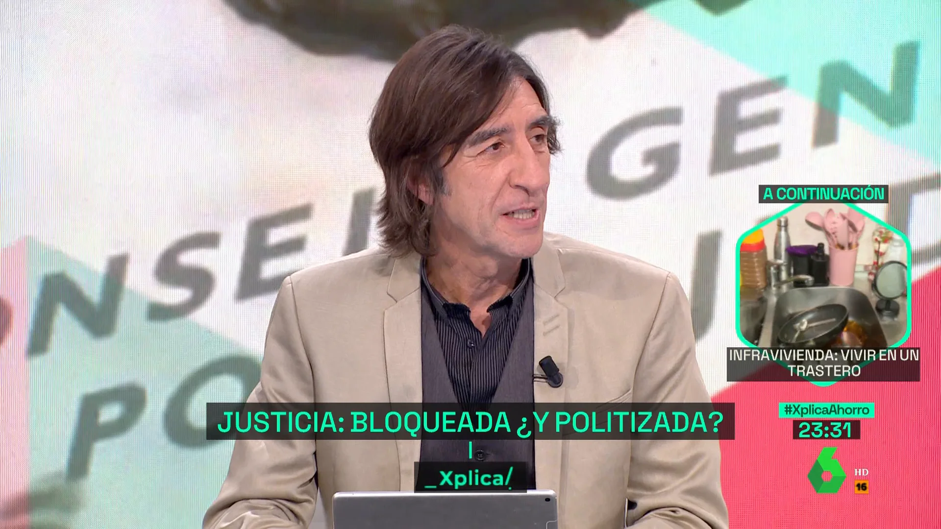 Benjamín Prado en laSexta Xplica