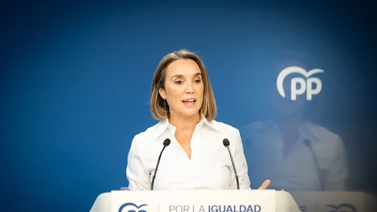 Imagen de archivo de la secretaria general del Partido Popular, Cuca Gamarra. Imagen de archivo de la secretaria general del Partido Popular, Cuca Gamarra.