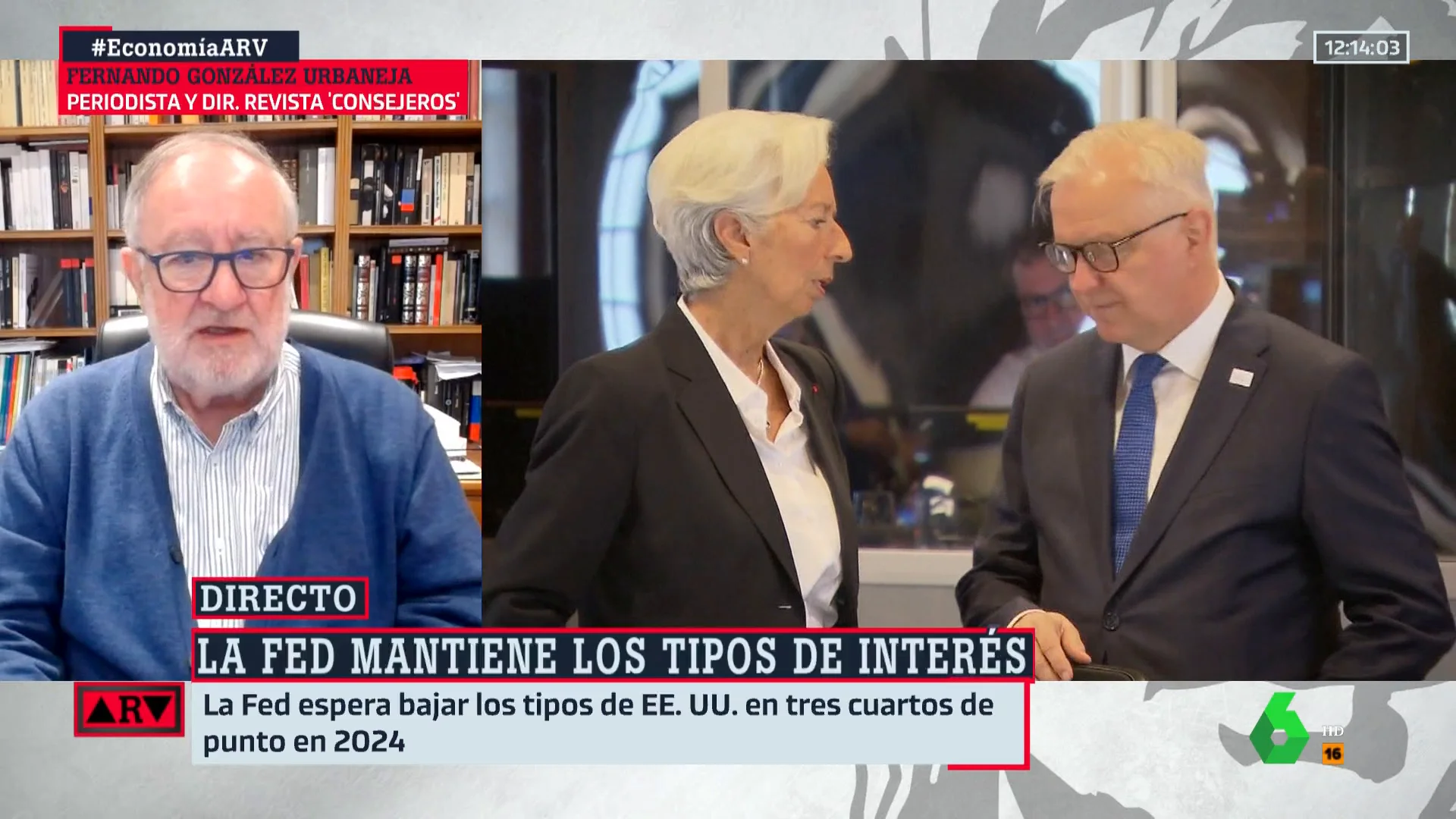 El análisis de González Urbaneja sobre la situación económica de Europa: "Está en riesgo de recesión"